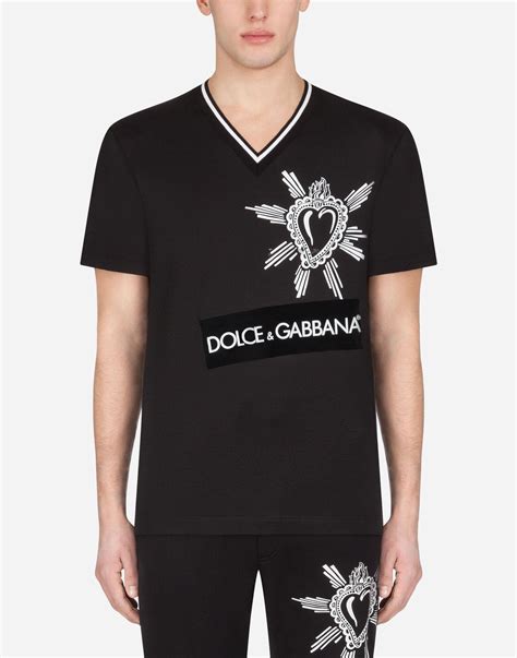 dolce gabbana t shirt free shipping|dolce gabbana polo shirts sale.